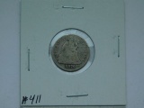 1876S SEATED DIME