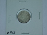 1887 SEATED DIME