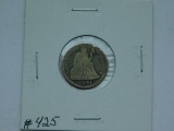 1891S SEATED DIME