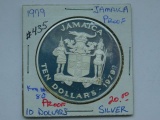 1979 JAMAICA SILVER $10. COIN PF