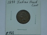 1898 INDIAN HEAD CENT BU BN