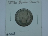 1893O BARBER QUARTER AG