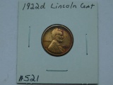 1922D LINCOLN CENT