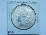 1885 MORGAN DOLLAR BU