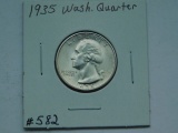 1935 WASHINGTON QUARTER BU