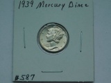 1939 MERCURY DIME BU