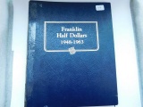 1948-63D FRANKLIN HALVES COMPLETE SET IN ALBUM