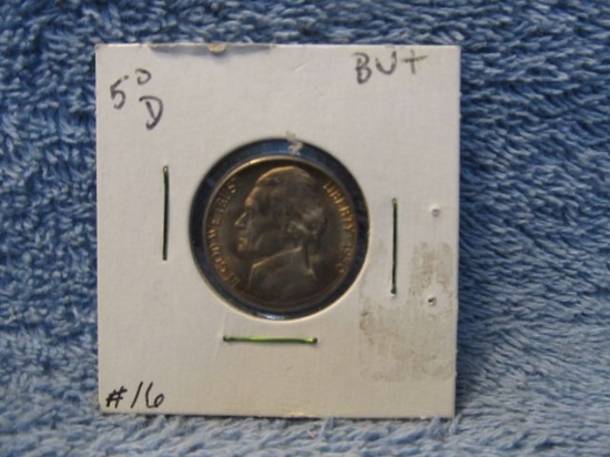 1950D JEFFERSON NICKEL (KEY DATE) BU