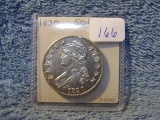 1830 BUST HALF AU+