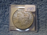 1897O MORGAN DOLLAR (TOUGH GRADE) BU