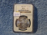 1885O MORGAN DOLLAR NGC MS63