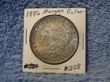 1886 MORGAN DOLLAR (TONING) UNC