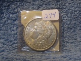 1897S MORGAN DOLLAR AU+