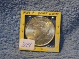 1924 PEACE DOLLAR BU