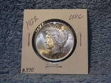 1922 PEACE DOLLAR BU