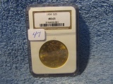 1904 $20. SAINT GAUDENS GOLD PIECE NGC MS63