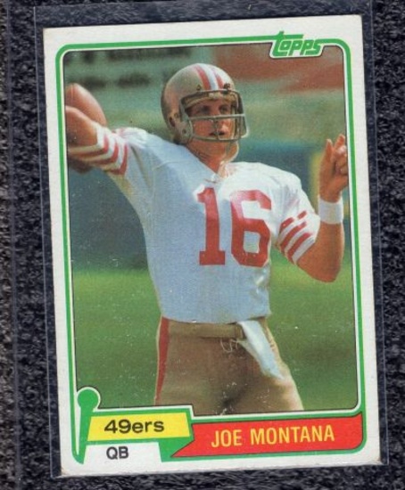 1981 Topps Joe Montana