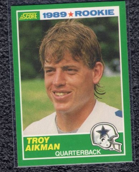 1989 Score Troy Aikman