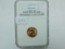 1954S LINCOLN CENT NGC MS66 RD