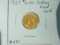 1927 $2.50 INDIAN HEAD GOLD PIECE BU