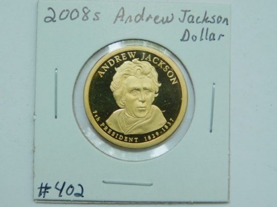 2008S ANDREW JACKSON DOLLAR PF