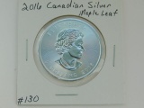 2016 CANADIAN SILVER MAPLE DEAF BU