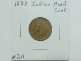 1883 INDIAN HEAD CENT VF