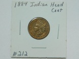 1884 INDIAN HEAD CENT (BETTER DATE) XF