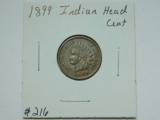 1899 INDIAN HEAD CENT BU BN