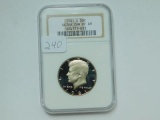 1981S KENNEDY HALF NGC PF69 ULTRA CAMEO