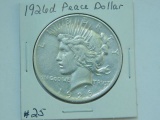 1926D PEACE DOLLAR XF