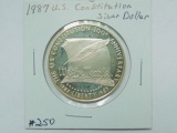 1987S U.S. CONSTITUTION SILVER DOLLAR PF