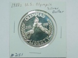 1988S U.S. OLYMPIC SILVER DOLLAR PF