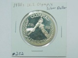 1988S U.S. OLYMPIC SILVER DOLLAR PF