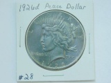 1926D PEACE DOLLAR XF