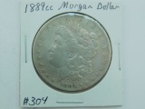 1889CC MORGAN DOLLAR (A KEY DATE) F