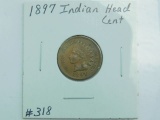 1897 INDIAN HEAD CENT BU