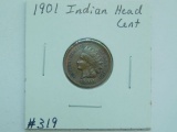 1901 INDIAN HEAD CENT BU