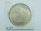 1923 PEACE DOLLAR BU