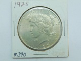 1925 PEACE DOLLAR BU