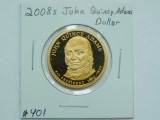 2008S JOHN QUINCY ADAMS DOLLAR PF