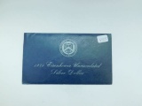 1971S SILVER IKE DOLLAR IN BLUE ENVELOPE BU