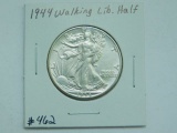 1944 WALKING LIBERTY HALF AU