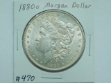 1880O MORGAN DOLLAR (A BETTER DATE) UNC