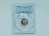 1989S ROOSEVELT DIME PCGS PR69 DCAM