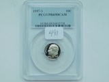 1997S ROOSEVELT DIME PCGS PR69 DCAM