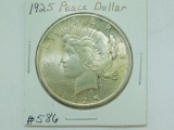 1925 PEACE DOLLAR BU