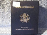 2011W BURNISHED U.S. SILVER EAGLE