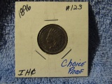 1896 INDIAN HEAD CENT CHOICE PROOF