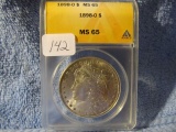 1898O MORGAN DOLLAR ANACS MS65